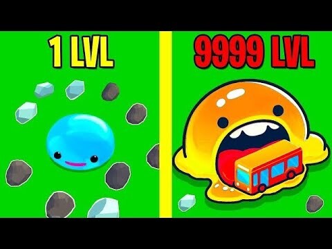 Super Slime - Black Hole - MAX LEVEL Gameplay! NEW GAME! game crazy