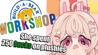 Vtuber spends over 200 dollars in build a bears