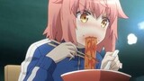 "Cute Girl" Ilya is already afraid of eating the ramen owner's ramen for the second time, but she...