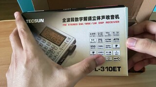 Tecsun PL-310ET Unboxing