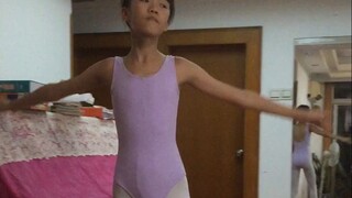 Ballet practice at home