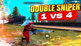 AWM & M82B Combo made Insane Headshots | Solo Vs Squad | Free Fire Max