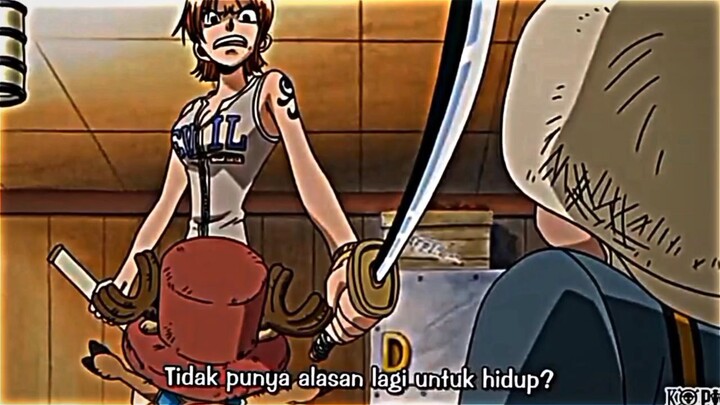 Zoro full senyum 😄😂