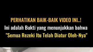 "semua rezeki itu telah diatur oleh-nya"