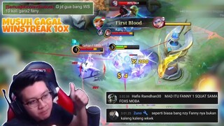 Fanny Nzy Bantai Musuh Sampe Gagal WinStreak 10 Kali