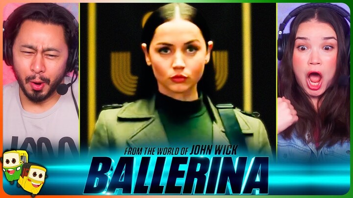 From The World of John Wick: BALLERINA Trailer Reaction! | Ana de Armas