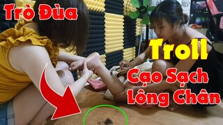 Phong Zhou | Trò Đùa Troll Cạo Sạch Lông Chân Con Trai Cưng