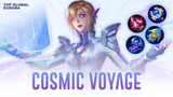 COSMIC VOYAGE EUDORA NEW STARLIGHT SKIN GAMEPLAY - Pro Player Eudora Best Build - MLBB