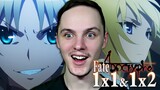 FATE WAIFUS!! | Fate/Apocrypha Episode 1 & Episode 2 REACTION/REVIEW
