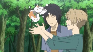 Natsume: Mr. Cat, don't quarrel with yourself