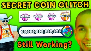 Testing if SECRET Coin Glitch Still Works in Pet Simulator X