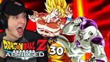 GOKU VS. FRIEZA | DBZ: Abridged REACTION Episode 30 (Pt. 1-3)