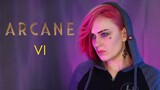 Who is Vi? | Arcane 2021 Vi transformation cosplay makeup