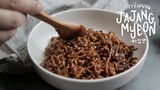 จาจังมยอน | JJAJANGMYEON | 짜장면 | Korean Noodles in blackbean sauce : KINKUBKUU [กินกับกู]