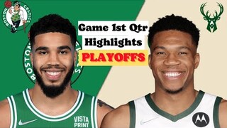 Milwaukee Bucks vs Boston Celtics Game 7 Full Highlights 1st QTR | May 15 | 2022 NBA Season