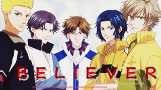 【八大部长混剪/A向/舔屏】Believer-信徒（网球王子）