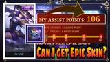 Can I get Epic skin | Opening mystery chest with 106 assist points!
