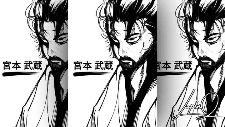 Miyamoto musashi - detailinnya agak ribet , tapi lumayan puas