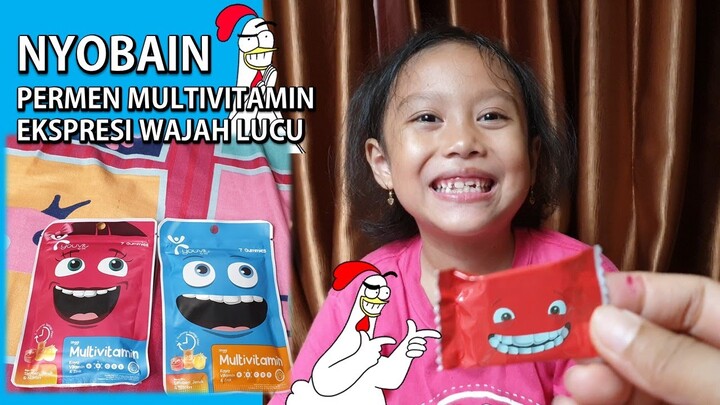 Cobain Permen Gummy Multivitamin Ekspresi Wajah Lucu | Youvit For Live Gummies Candy