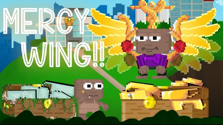 GETTING MERCY WING ! | GROWTOPIA