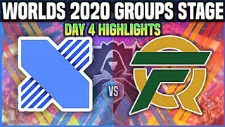 DRX vs FLY Highlight Chung Kết Thế Giới 2020 Vòng Bảng Ngày 4 | DragonX vs FlyQuest