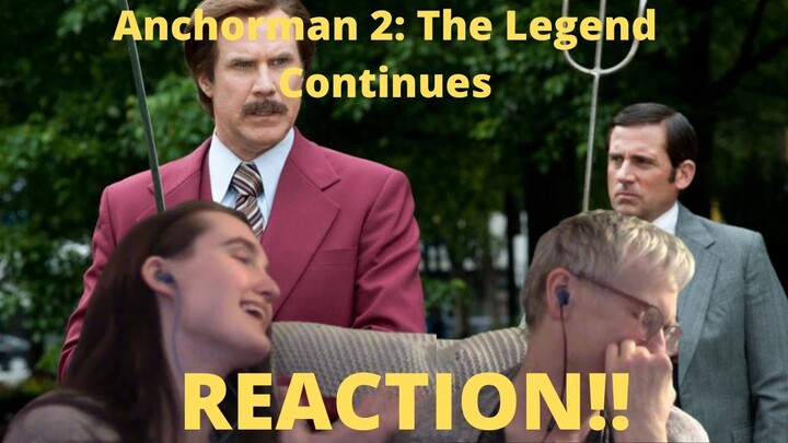 "Anchorman 2: The Legend Continues" REACTION!! Just as good as the first!