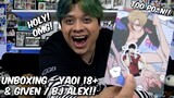 (SPICY 18+!!) Unboxing - YAOI Mystery Bag: NSFW 18+ & BJ ALEX / GIVEN STICKERS!