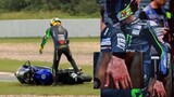 20201007 Wang Yibo Video Clip Of Accident During Motor Racing 😭 Hu TongMing hurt him on purpose