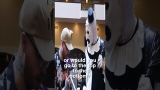 What's your best horror movie pickup line? #cosplay #horror #terrifier #reels #comedy  #pickuplines