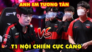 T1 NỘI CHIẾN CỰC CĂNG TRƯỚC THỀM BÁN KẾT CKTG 2022 - ANH EM TƯƠNG TÀN ZEUS, ONER, GUMAYUSI