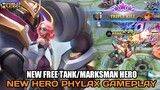 Phylax Mobile Legends , New Phylax Tank/Marksman Gameplay - Mobile Legends Bang Bang
