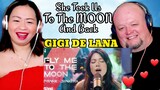 GIGI DE LANA "FLY ME TO THE MOON" || FRANK SINATRA || BLIND AND HONEST RECTION