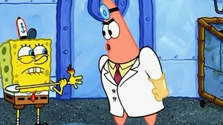 Little Sponge bị thương ở ngón tay nhưng thay vì đi khám bác sĩ, cậu lại nhờ Patrick Star chữa trị.