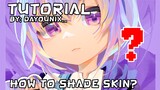 Shading tutorial!( ´ ▽ ` )ﾉ Cara mudah shade kulit^□^! || by: Daiyounix_