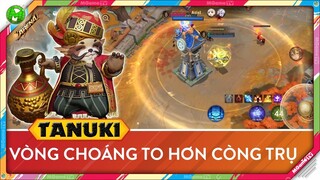 Onmyoji Arena | Tanuki trong Quỷ Chiến, vòng choáng to hơn vòng trụ, siêu khó chịu