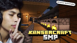 Kansercraft SMP #11 - HI-TECH na ang BASE KO | (Filipino Minecraft SMP)