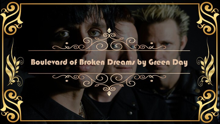 Boulevard of Broken Dreams by Green Day Cover by Piano & Violin & Lyrics (Karaoke)