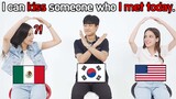 American, Korean, Mexican, How Different Are They?