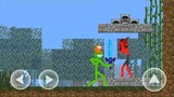 Stickman Craft Rescue Mission : Stickman Animation : Stickman Minecraft - Walkthrough 10