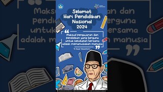 Selamat Hari Pendidikan Nasional #sahabatkarakter !