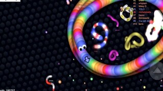 Slither.io A.I. 200,000+ Score Epic Slitherio Gameplay 14