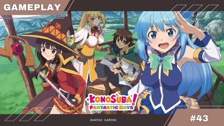 Di awal-awal musuhnya masih kroco banget 😂😂 - KonoSuba: Fantastic Days Gameplay