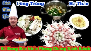 Công thức và cách nấu Lẩu Bò Cuộn Nấm Kim Châm | bồi bổ Sức khỏe trong thời điểm d.ich b.ênh