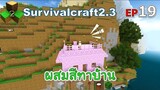 ผสมสีทาบ้าน Survivalcraft 2.3 ep.19 [พี่อู๊ด JUB TV]