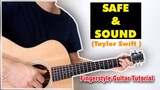 Hướng dẫn: Safe And Sound | Taylor Swift | Fingerstyle Guitar Tutorial Easy