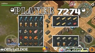 "PLAYER 7274" base raided with tanning rack to block the zombies/no c4 needed - LDOE