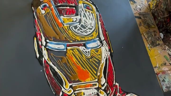 GABRIELE SERRINI - ABSTRACT IRON MAN