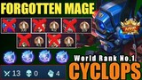 World Rank No.1 Cyclops Full Gameplay | Mobile legends Bang Bang