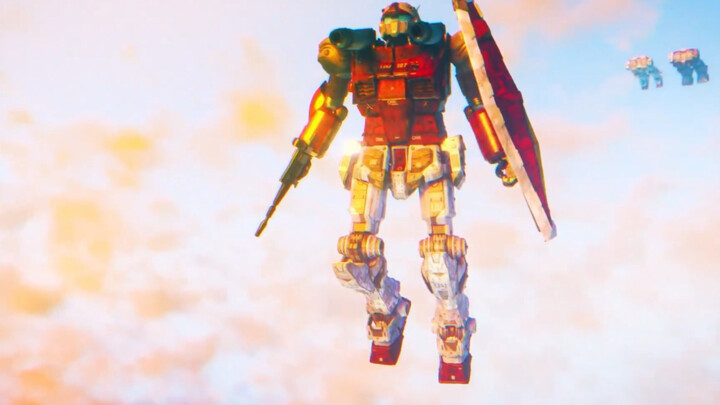 Video fusi tak terduga dari pesawat tempur inti Gundam awal