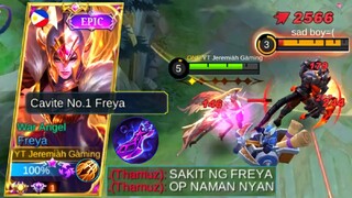 USE SCARLET PHANTOM FOR UNLI CRITICAL DAMAGE🔥 | FREYA BEST BUILD 2022 | MUST WATCH | MLBB